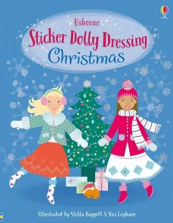 Christmas Sticker Dolly Dressing