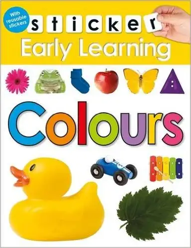 Sticker Early Learning Colours