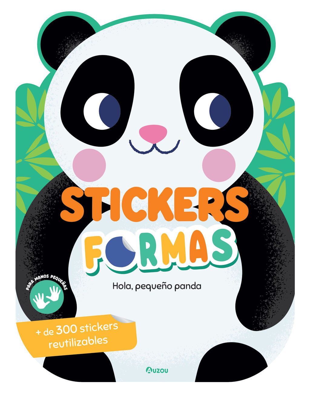 Stickers formas: Hola, pequeño panda - Catapulta
