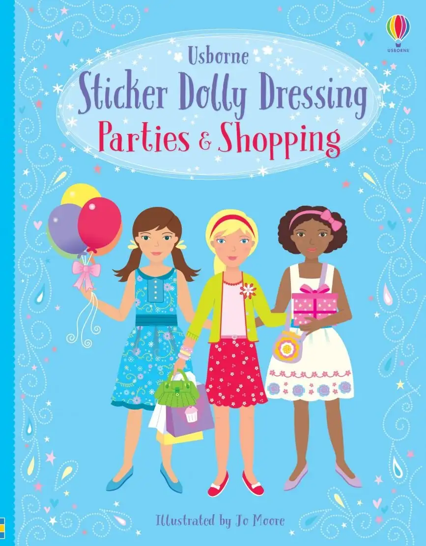 PARTIES AND SHOPPING - Sticker Dolly Dressing
